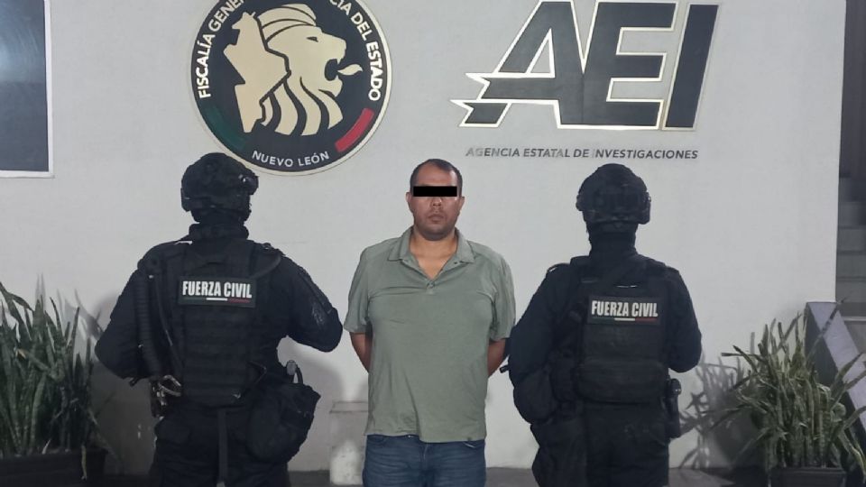 El detenido fue puesto a disposición del Ministerio Público.