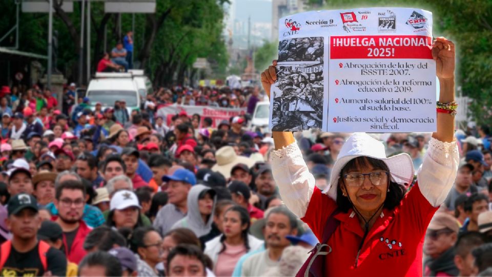 Conoce aquí las avenidas que bloquea la CNTE hoy 29 de mayo en CDMX.