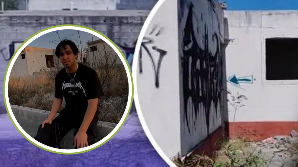 El tiktoker @elmanureds realizó un recorrido por el desolado sector.