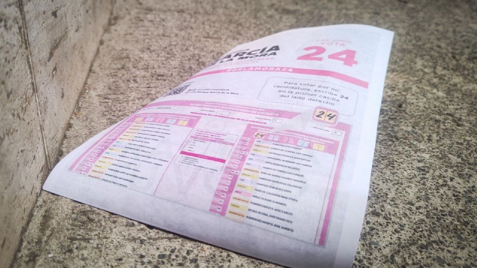 Propaganda electoral para el Proceso Electoral Local Extraordinario de la Elección del Poder Judicial en la Ciudad de México.