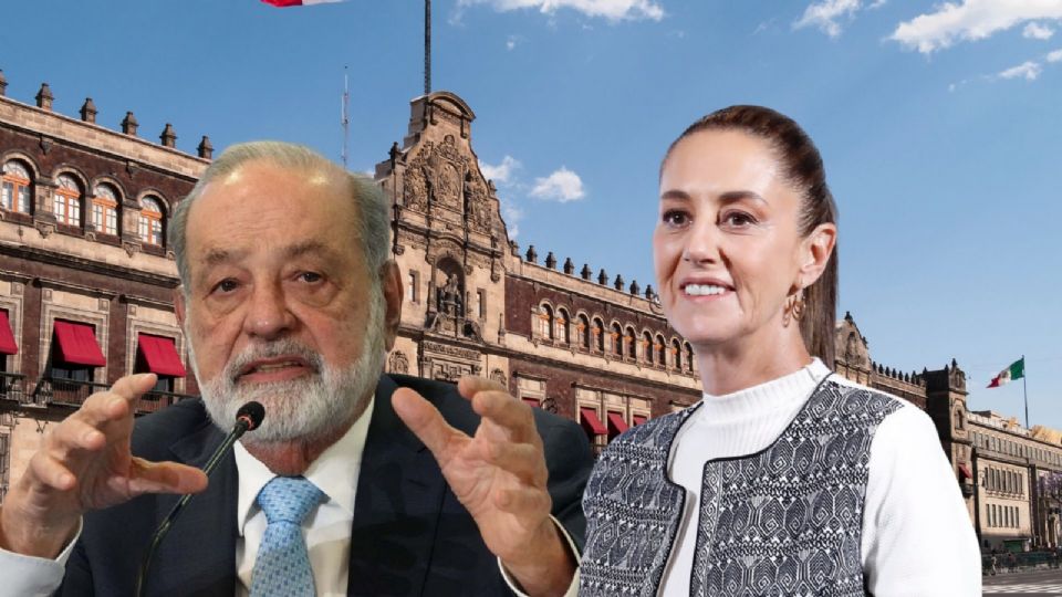 La reunión entre Claudia Sheinbaum y Carlos Slim duró dos horas aproximadamente.