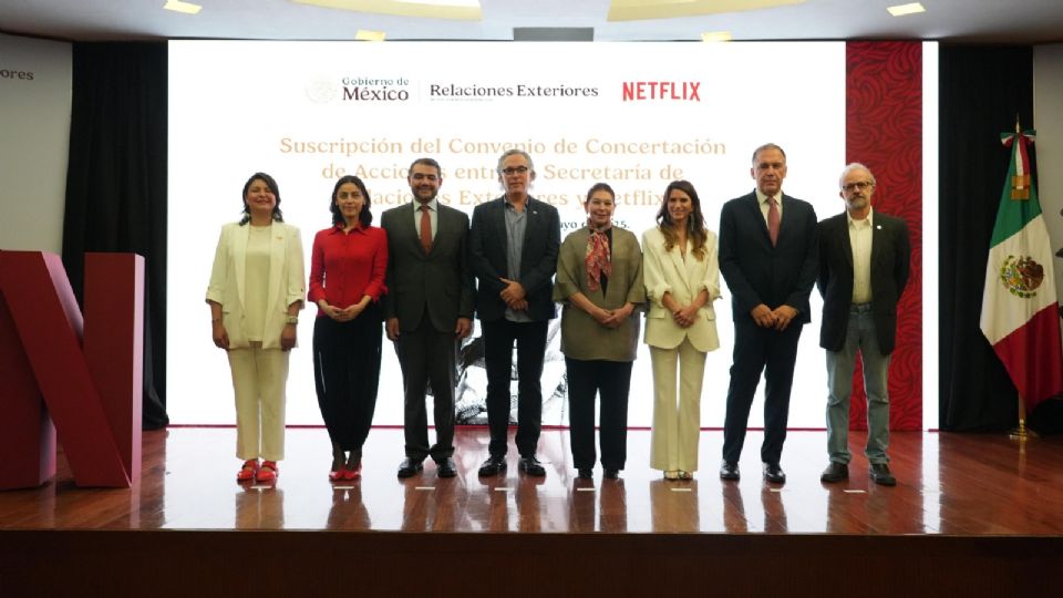 La SRE y Netflix buscan fomentar la cultura en México.