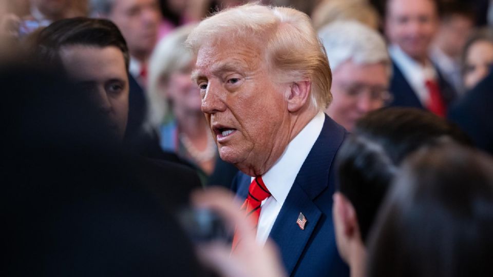 Donald Trump, presidente de EU.