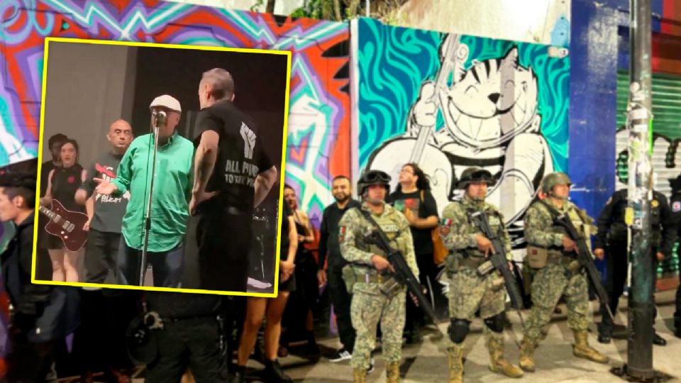 Al menos 400 personas fueron desalojadas durante el concierto de Fermín Muguruza en la CDMX