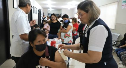 Nuevo León supera meta de vacunación durante la Semana Nacional de Salud