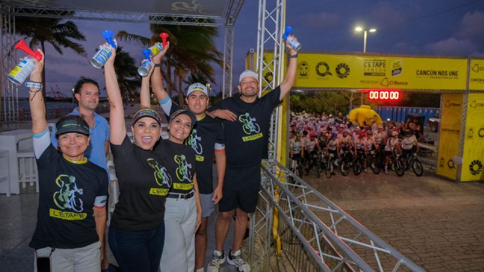 Este evento promueve el turismo a través del deporte para el bienestar de las y los quintanarroenses.