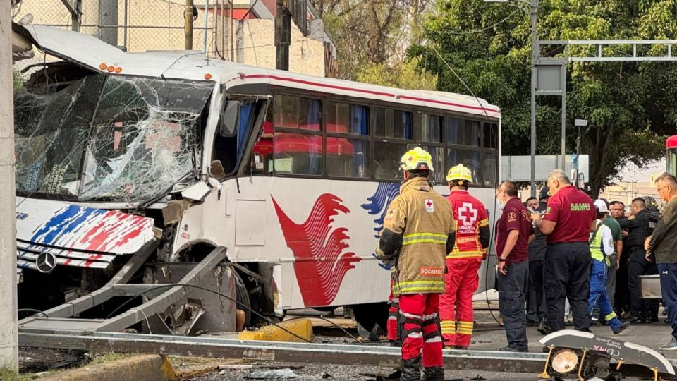 Accidente en la alcaldía GAM.
