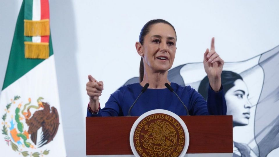 Claudia Sheinbaum presentó la mañanera del pueblo.
