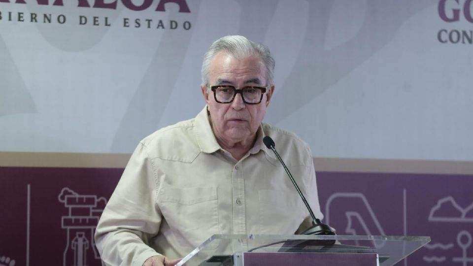 Rubén Rocha Moya, gobernador de Sinaloa.