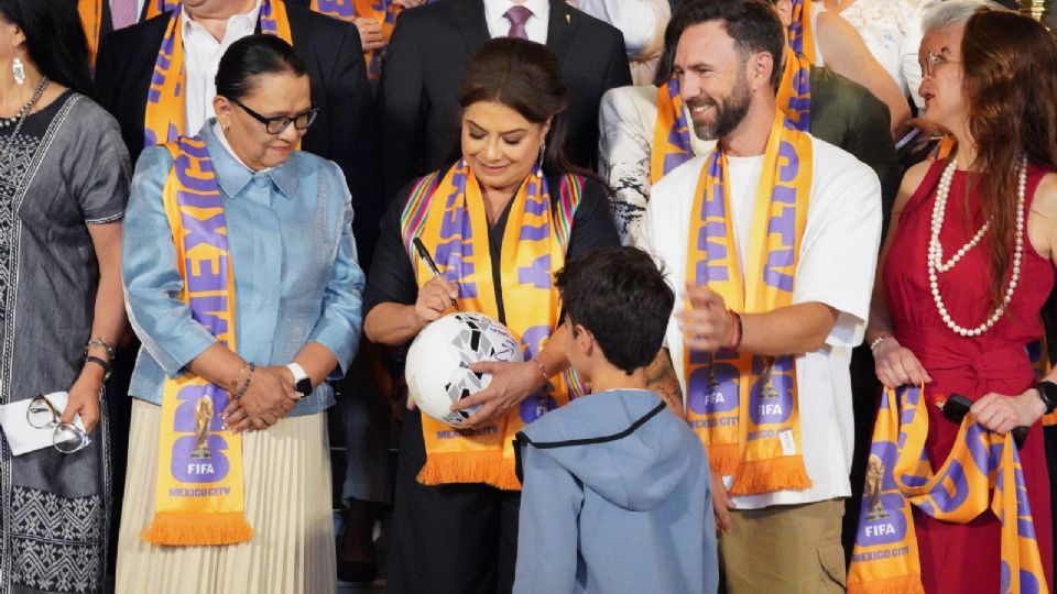 La jefa de Gobierno de la CDMX, Clara Brugada, presentó, junto con la titular de Segob, Rosa Icela Rodríguez, las acciones para la ciudad mundialista.