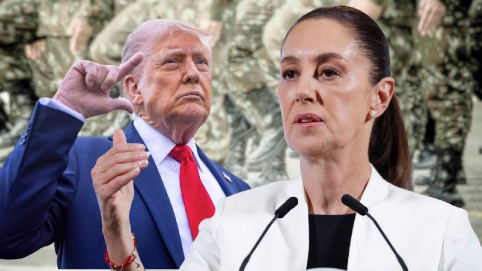 Donald Trump presidente de EU, está satisfecho con coordinación que ofrece Claudia Sheinbaum, presidenta de México, pero le pide hacer más contra los cárteles.