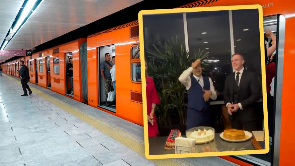 Así celebró este empresario a Adrián Rubalcava, al ser nombrado nuevo director del STC Metro.