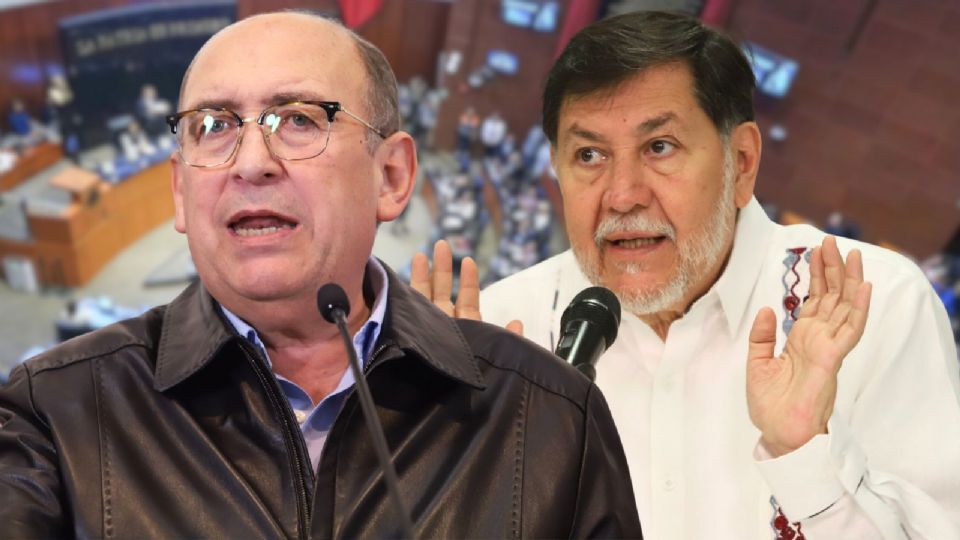 El conflicto Moreira vs Noroña deja al descubierto tensiones internas en el Congreso.