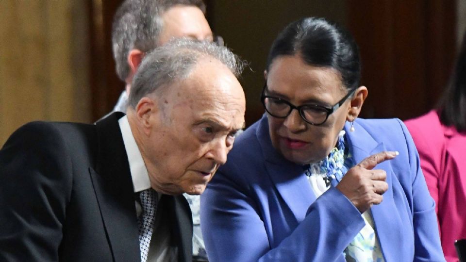 Rosa Icela Rodríguez dio un informe de seguridad.