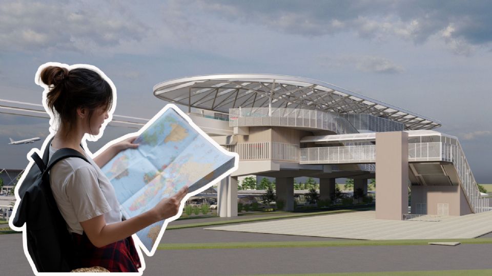 La estación Aeropuerto conectará a los varios municipios del área metropolitana de Monterrey.