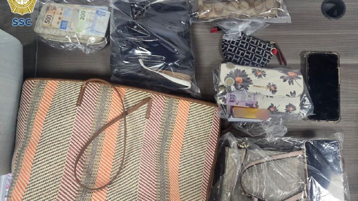 Detienen a tres multireincidentes por robo a una mujer en tienda de autoservicio