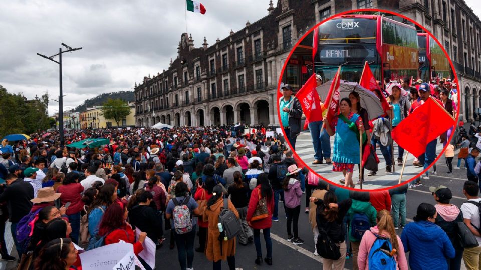 Las autoridades capitalinas prevén afectaciones viales desde la mañana.