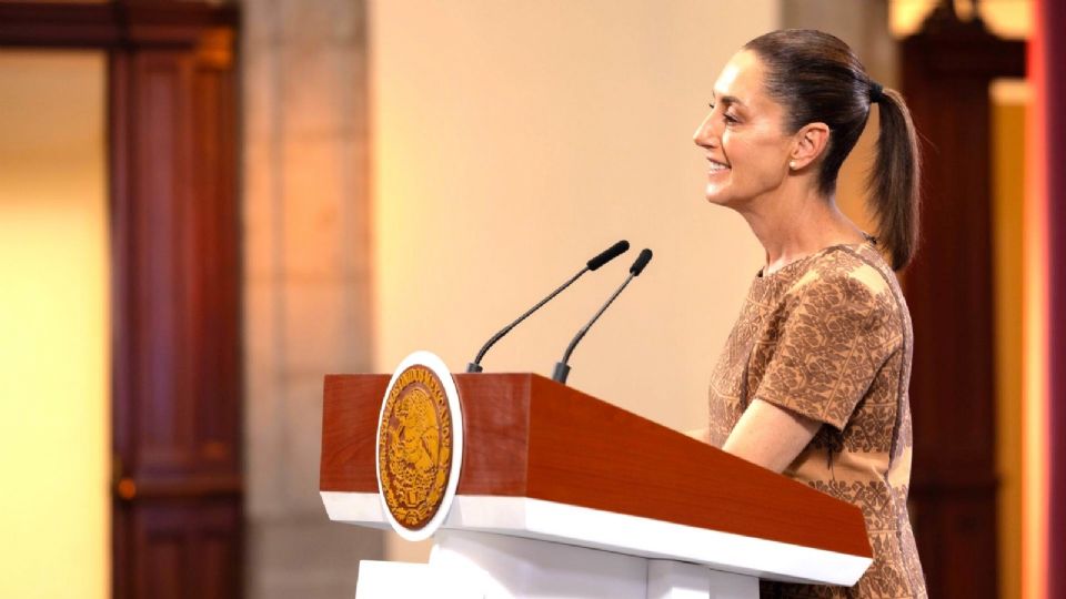 Claudia Sheinbaum Pardo, presidenta de México.