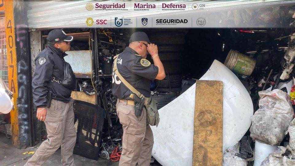 La acciones policiales se efectuaron en dos alcaldías de Ciudad de México y en 17 municipios de la entidad mexiquense.