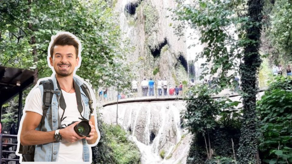 En El Cercado existen parajes de belleza natural como La Cola de Caballo.