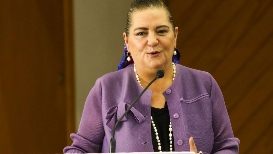 Presidenta del Instituto Nacional Electoral (INE), Guadalupe Taddei Zavala.