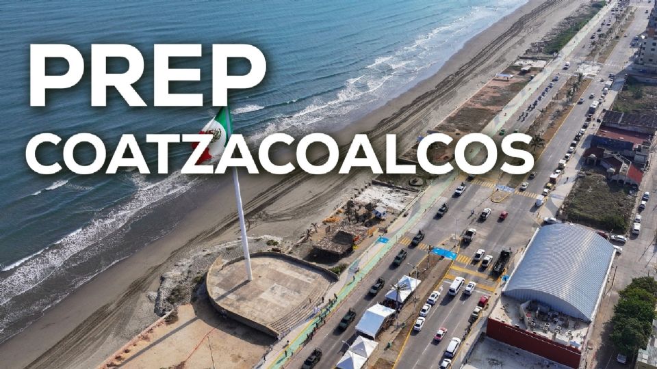 Aquí puedes consultar en vivo los resultados preliminares de PREP de la elección al ayuntamiento de Coatzacoalcos, Veracruz.