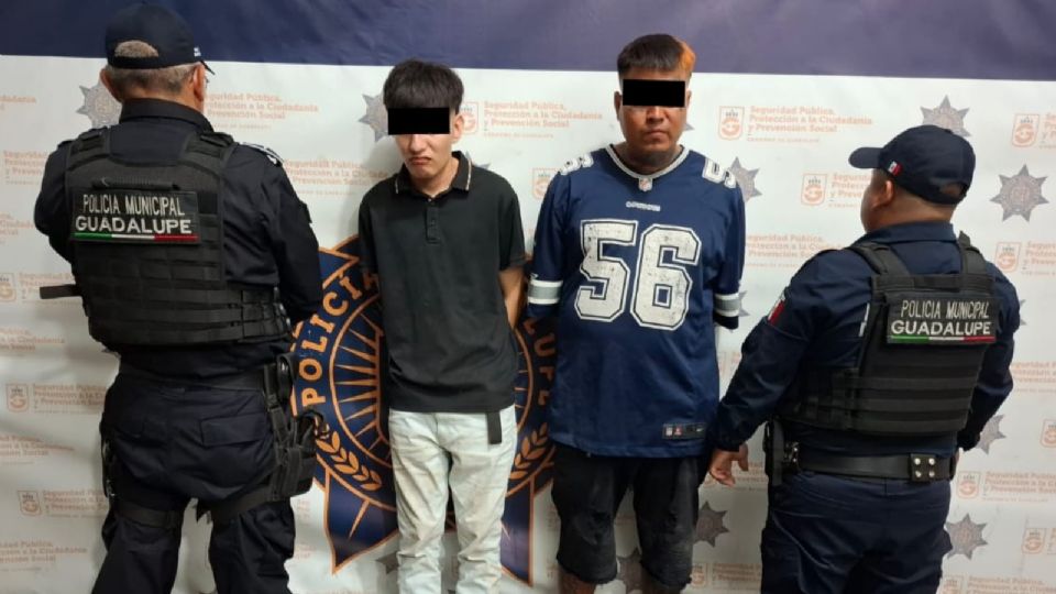 Los detenidos fueron puestos a disposición del Ministerio Público.