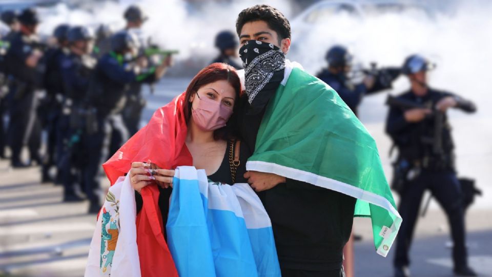 Las protestas en Los Ángeles reflejan una crisis migratoria que va más allá de las cifras.