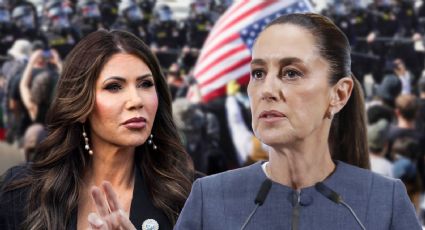 Diputados reaccionan a señalamientos de Kristi Noem contra Sheinbaum por alentar protestas en LA