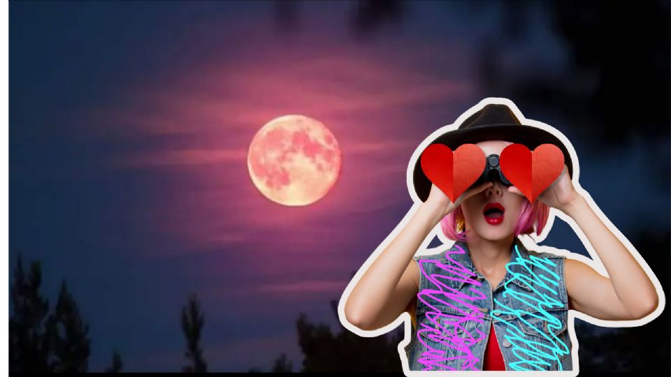 En México y América Latina se pudo ver la primera noche de la Luna de fresa.