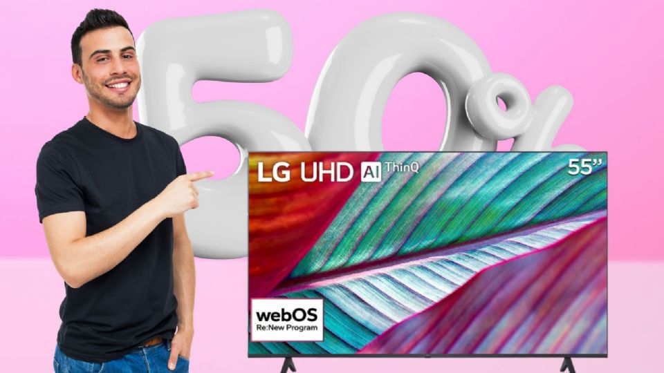 Aquí te contamos qué incluye la pantalla LG de 55” que tiene 50% de descuento en Liverpool.