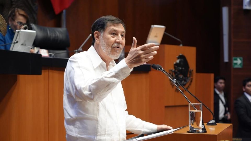 El coordinador de los senadores del PRI, Manuel Añorve, respondió a los señalamientos del Morenista.