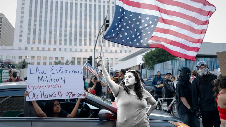 Diversas organizaciones latinas y mexicanas han salido a deslindarse de los actos vandálicos.