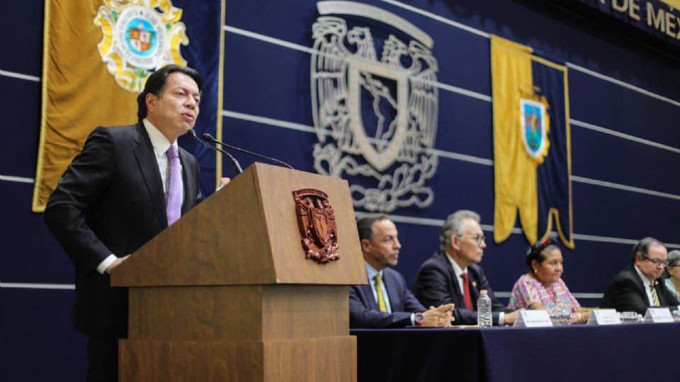 Mario Delgado, secretario de Educación Pública.