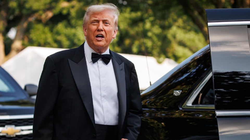 Donald Trump, presidente de EU, fue abucheado al llegar a la función.