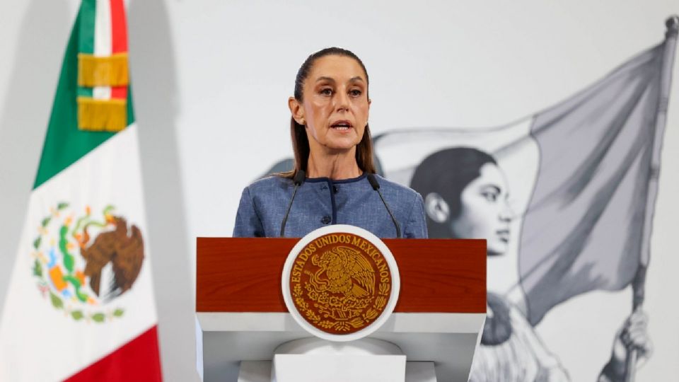 Claudia Sheinbaum Pardo, presidenta de México.