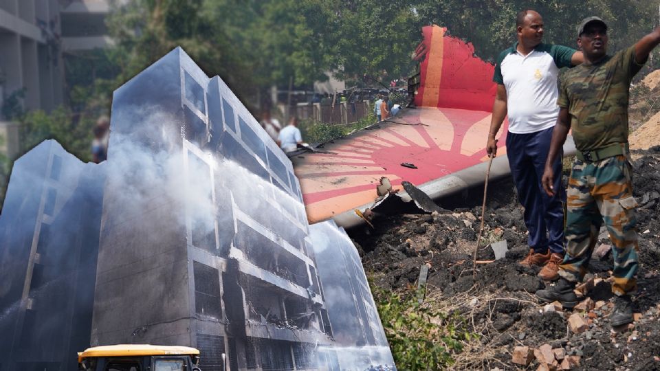 Hasta el momento, las autoridades han confirmado cinco personas fallecidas en tierra.