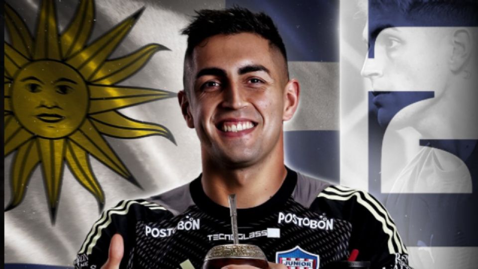 El joven uruguayo jugaba en el Junior FC S.A. de Barranquilla hasta hace apenas unos días.