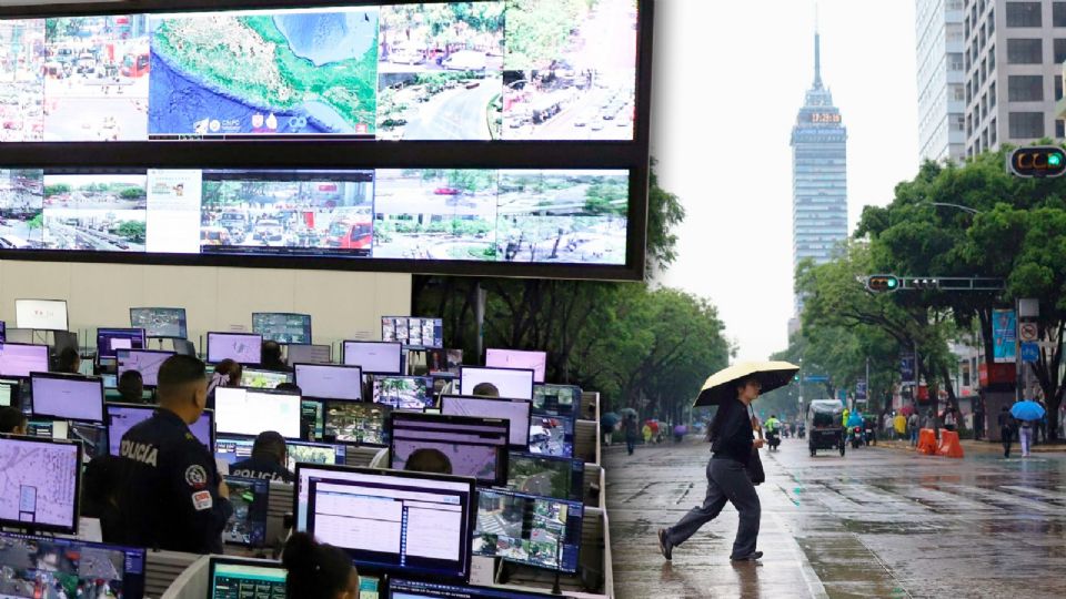 Temporada de lluvias en la CDMX.