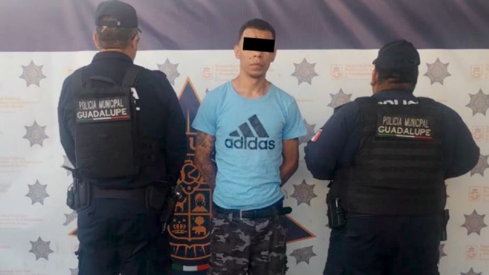 El detenido fue puesto a disposición del Ministerio Público.