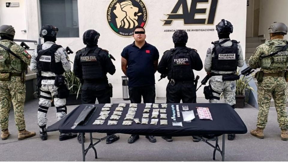 El detenido fue puesto a disposición del Ministerio Público.