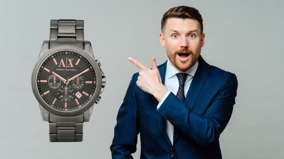 No dejes pasar esta oportunidad: la Venta Nocturna Liverpool ofrece artículos exclusivos como este reloj.
