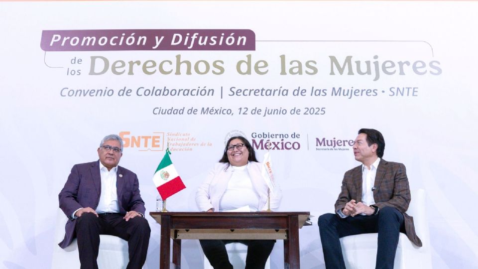 Mario Delgado, participó como invitado de honor.