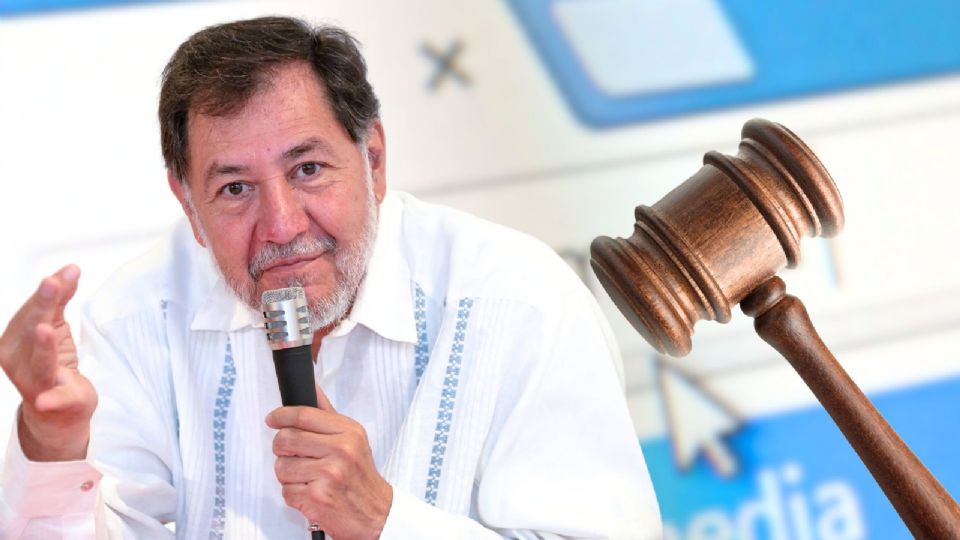 Gerardo Fernández Noroña, presidente de la Mesa Directiva del Senado.