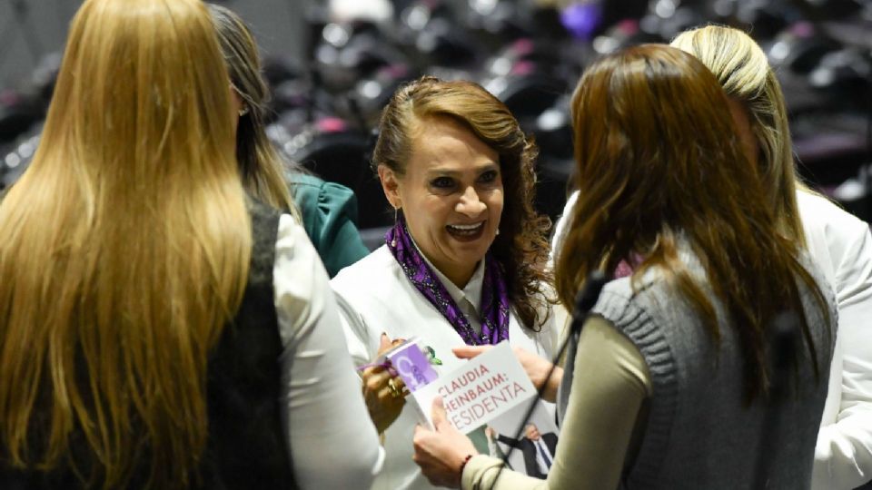 Dolores Padierna, vicepresidenta de la mesa directiva.