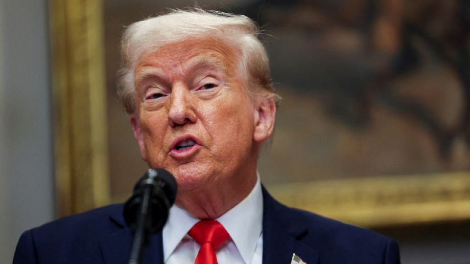 Donald Trump, presidente de EU, pausaría sus redadas migratorias.