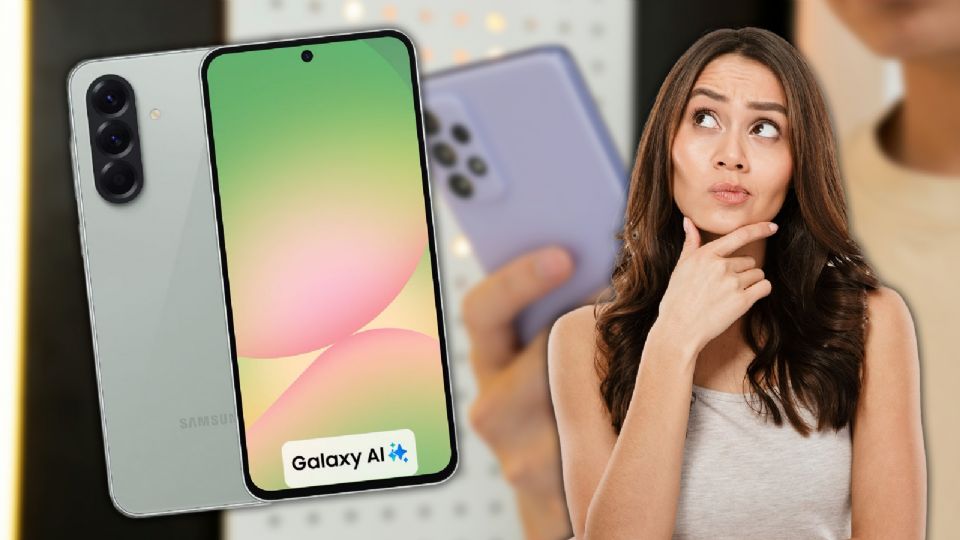 El Galaxy A56 5G ofrece 256 GB de almacenamiento interno.
