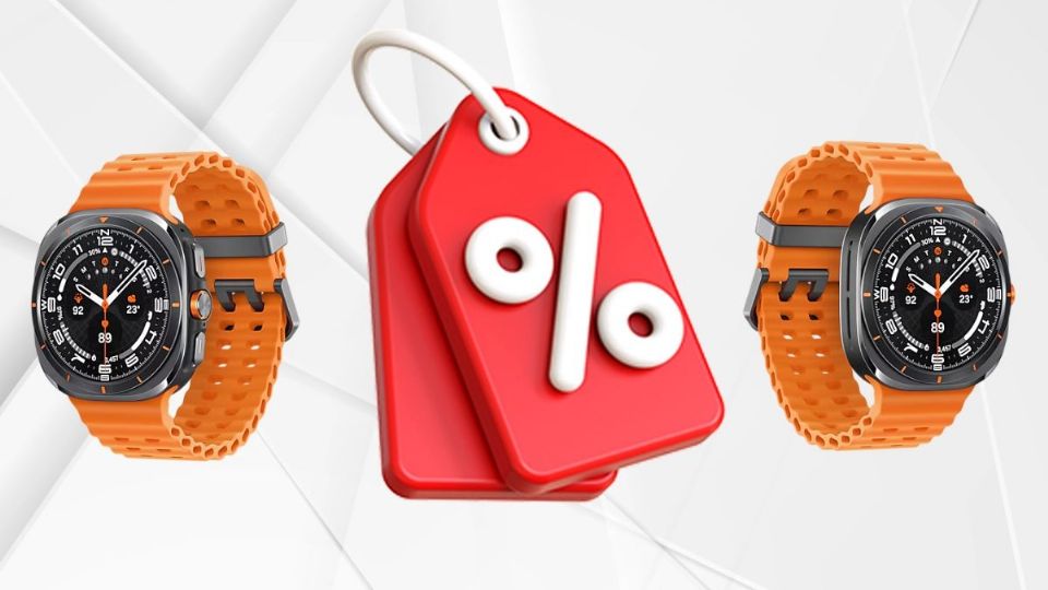 Samsung pone en su tienda oficial su famoso Galaxy Watch por menos de 9 mil pesos