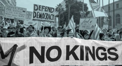 'No Kings Protest': La marcha que unió a migrantes en Los Ángeles contra políticas antiinmigrantes