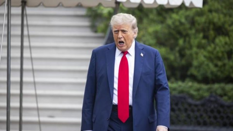 Donald Trump, presidente de EU.